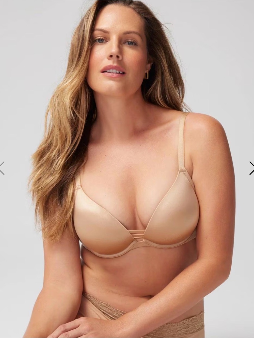 Soma Stunning Plunge Push-up Warm Amber 38DD T-Shirt Bra